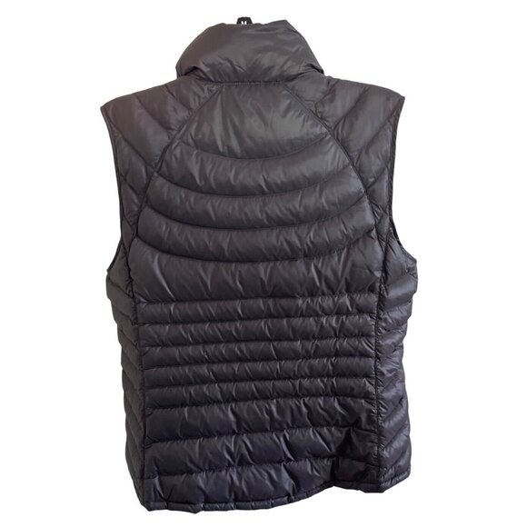 Bernardo Puffer Vest Goose Down Insulated Reversible Gray Orange Lightweight Wom - Picture 4 of 7